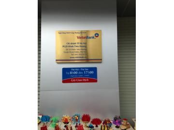 Biển hiệu công ty, biển phòng ban, biển văn phòng