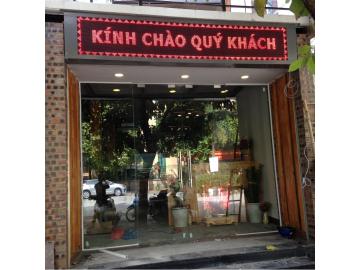Làm biển quảng cáo đèn led, điện tử đa dạng mẫu mã