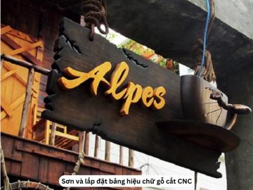 Khám phá nghệ thuật chữ gỗ cắt CNC cho biển quảng cáo và trang trí