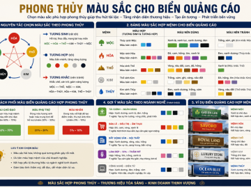Những điều cần biết khi làm biển công ty, cửa hàng theo phong thủy
