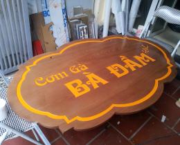 Biển gỗ chữ nổi/mỹ thuật cho nhà hàng, khách sạn, spa, khu du lịch