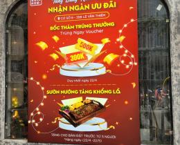Gia công biển mica in UV giá rẻ, chất lượng tại Hà Nội
