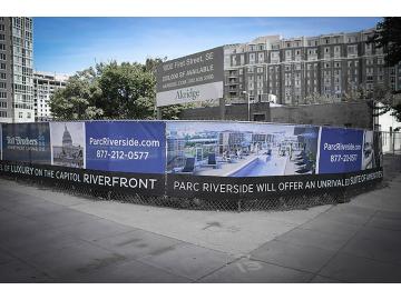 Thi công Hoarding - Quây bạt che công trình tại Hà Nội