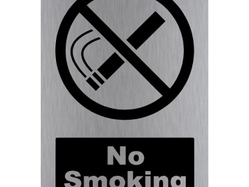 Sản xuất và thi công biển cấm hút thuốc lá