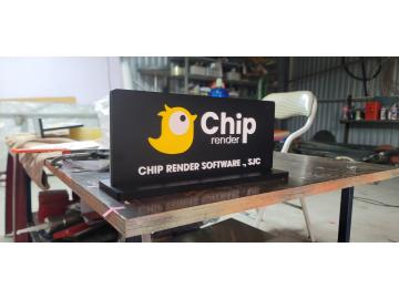 Thiết kế và làm biển chức danh, tên nhân viên để bàn, treo tường
