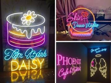 Những điều cần biết khi dùng biển LED neon sign làm bảng hiệu