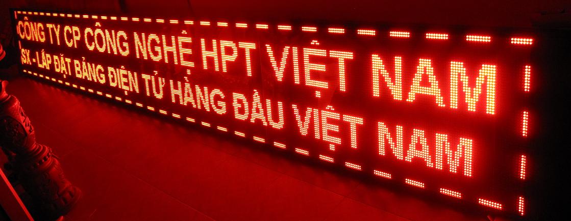 làm biển đèn led chạy chữ giá rẻ tại Hà Nội