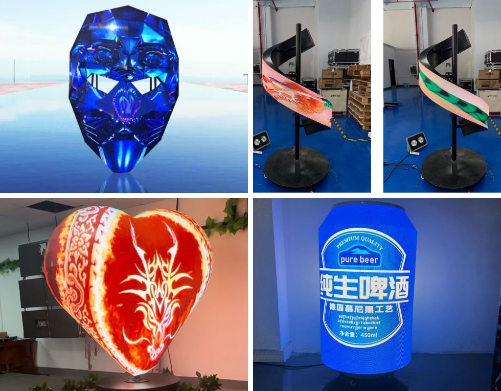 Màn hình LED hình dáng đặc biệt