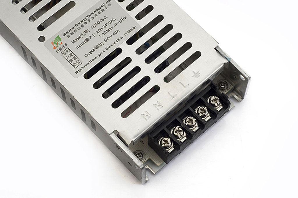 Nguồn tổ ong 5V 40A (200W) cho bảng led matrix