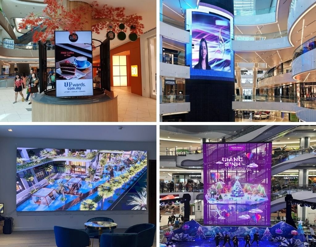 Thời đại số với màn hình LED ở khắp mọi không gian trong nhà