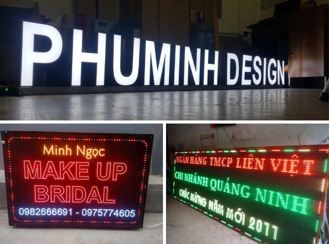 Biển quảng cáo đèn led